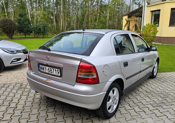 Opel Astra cena 3699 przebieg: 300000, rok produkcji 2001 z Chojna małe 79